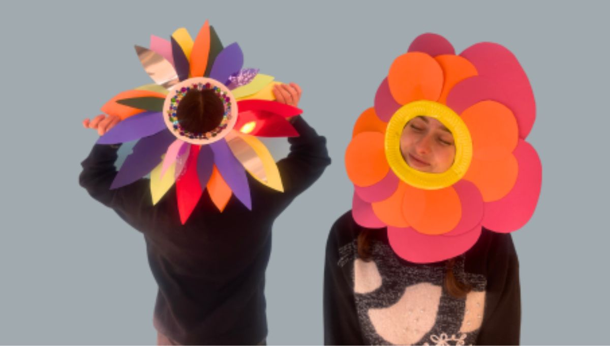 Flower masks and party hats Pine Rivers