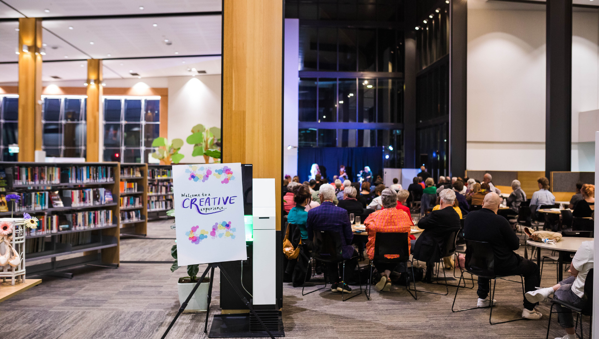 Photo of North Lakes Library's interior