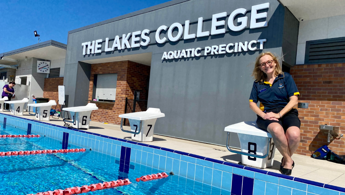 The Lakes College (TLC) Aquatic Precinct volunteer