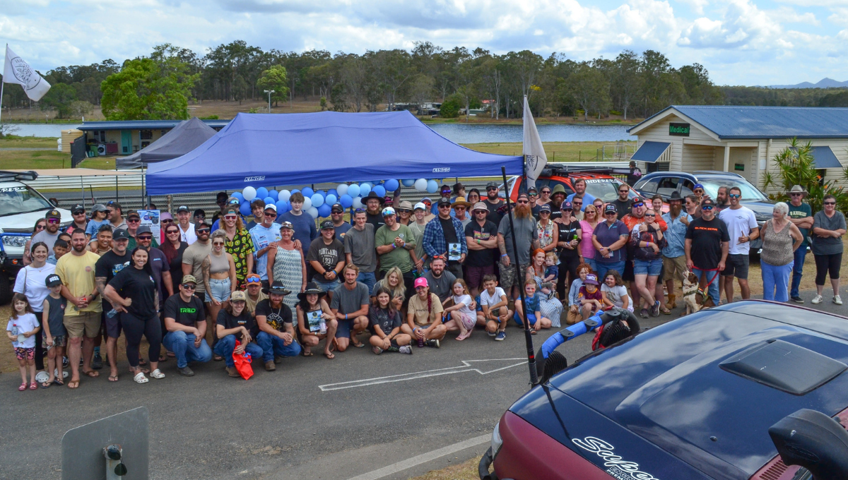 Attendees of the Cruise for the Blues – Wanderers Brisbane